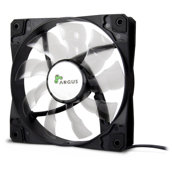 Inter-Tech Argus L-12025 Case Fan 120mm Gehäuselüfter 12cm schwarz
