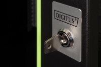 DIGITUS Wandgehäuse     Unique  16HE 820x600x600mm   schwarz (Speditionsversand)