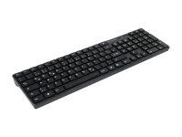Conceptronic ORAZIO Wireless Keyboard + Mouse 1600dpi Funktastatur und Maus kabellos QWERTZ Layout DE schwarz