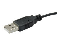 CONCEPTRONIC Optische Maus USB-A/1200DPI/4Tasten L+R schwarz