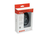 Equip Life Travel Wireless Mouse USB Reisemaus 1600dpi 4 Tasten  schwarz
