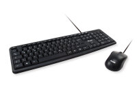 Equip Kombi Kabelgebunden Tastatur+Maus    DE schwarz  1.35m