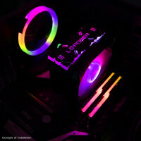 LC-Power Cosmo Cool Heatpipe CPU Cooler TDP: 180W Kühler 1700/1150/1151/1156/1366