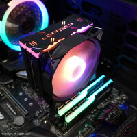 LC-Power Cosmo Cool Heatpipe CPU Cooler TDP: 180W Kühler 1700/1150/1151/1156/1366