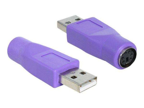DELOCK USB Adapter USB A -> PS/2 St/Bu