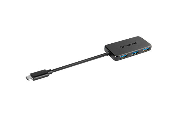 Transcend HUB2C USB 3.2 Gen 1 (3.1 Gen 1) Type-C Schwarz