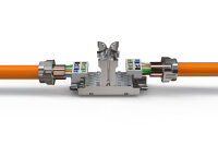 Digitus CAT 6A CAT-Verbinder (Kupplung für Feldanwendungen), 500 MHz