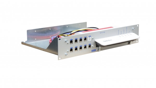 Wantec Aufrüstsatz 19" 2HE für FritzBox  7590