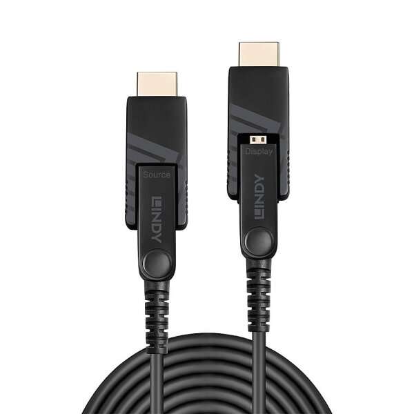 Lindy 38320 HDMI-Kabel 10 m HDMI Typ D (Mikrofon) Gold