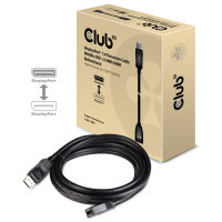 Club3D DisplayPort-Kabel 1.4 Verlängerung    3m 8K60HZ St/Bu retail