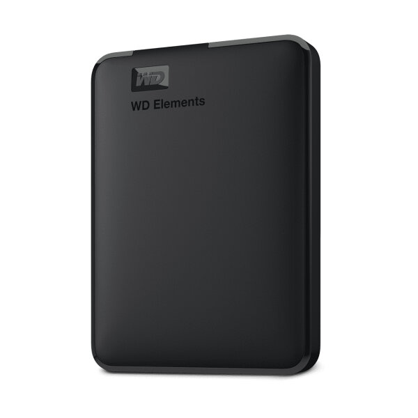 Western Digital Elements Portable Externe Festplatte 5 TB 2.5" Micro-USB B 3.2 Gen 1 (3.1 Gen 1) Schwarz