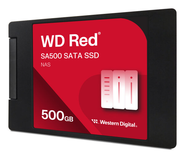 SanDisk Red WD SA500 500 GB 2.5" Serial ATA III 3D NAND
