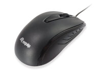 Equip Life optische Tischmaus USB Optical Mouse Rechts-...