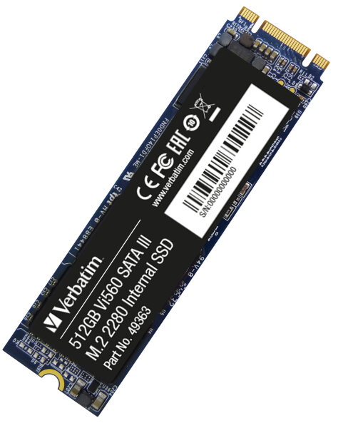 512GB Verbatim Vi560 S3 M2 sATA SSD