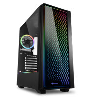 Sharkoon Gehäuse RGB   LIT   200    ATX       1xGlas...