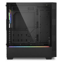 Sharkoon Gehäuse RGB   LIT   200    ATX       1xGlas schwarz