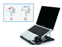 CONCEPTRONIC Laptop-Kühlpad 50Kg ERGO               15.6" gr