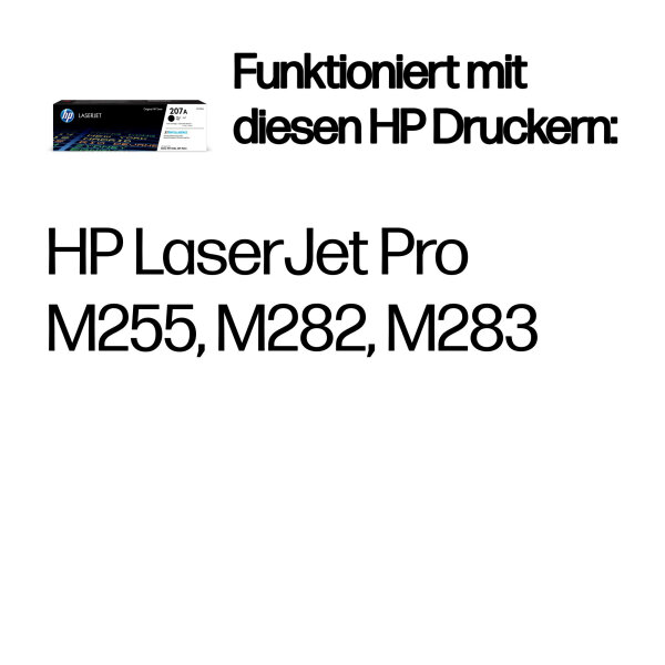 HP Toner 207A schwarz