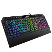 Sharkoon Skiller SGK5 Gaming Tastatur RGB Rubber Dome...