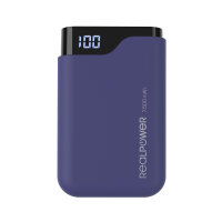 RealPower Powerbank PB-7500C        Navy Blue       7.500mAh
