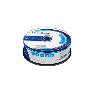 MediaRange BD-R 25GB 6x 25pcs Cakebox