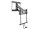 Equip Wandhalterung  43"-50"/1TFT PullDown 4Gelenke  35Kg sw lite Retail