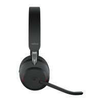 Jabra Headset Evolve2 65 MS Duo, inkl. Link 380a & Ladestat.