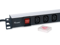 Equip 19" Steckdosenleiste IEC320 C14->8xIEC...