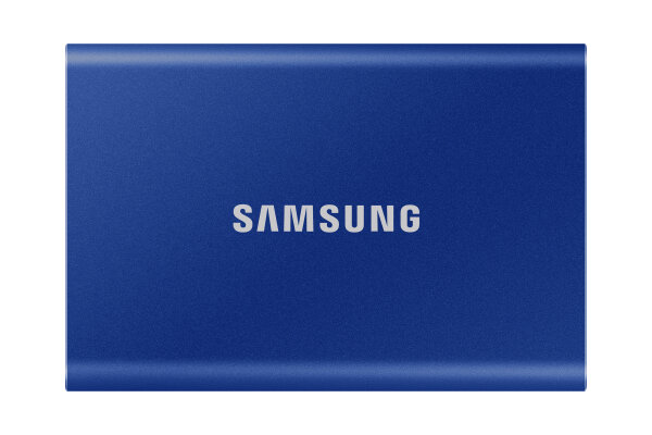 2TB Samsung Portable SSD T7 USB-C 3.1 Indigo Blue