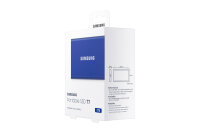 2TB Samsung Portable SSD T7 USB-C 3.1 Indigo Blue