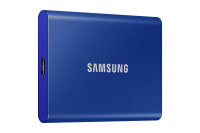 2TB Samsung Portable SSD T7 USB-C 3.1 Indigo Blue
