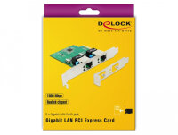 DELOCK PCI Express Karte > 2 x Gigabit LAN