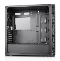 Cooltek Gehäuse VIER Midi Tower RGB Schwarz ATX/M-ATX/IT