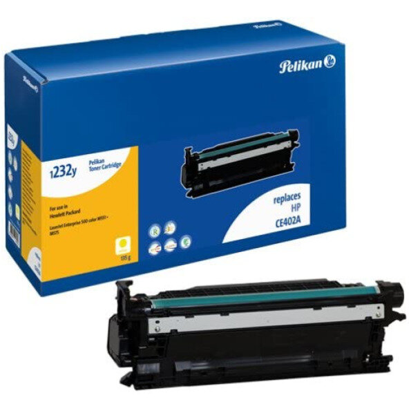 Pelikan Toner HP CE402A 1232y yellow rebuilt