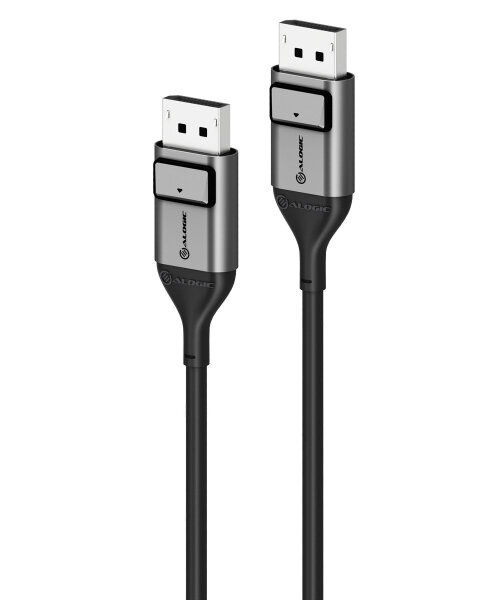 Alogic DP 1.4 Kabel 8K 2m grau