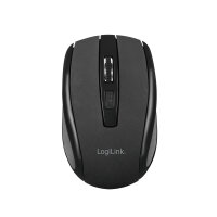 Logilink Funktastatur & Funkmaus 1000dpi Combo Set 2.4GHz Tastatur + Maus schwarz