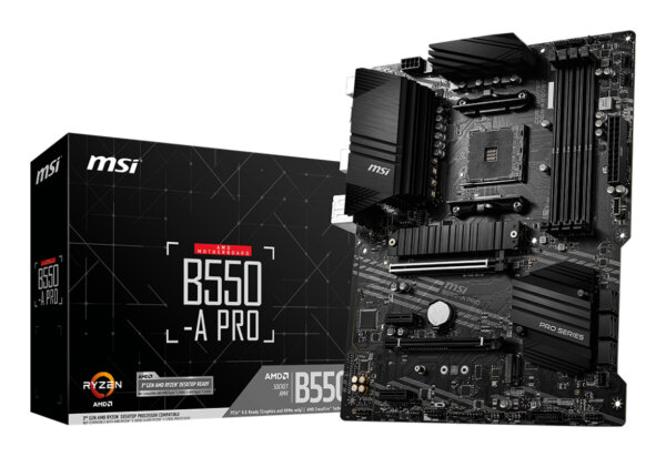 MSI B550-A PRO   AMD AM4 B550 DDR4 Mainboard ATX