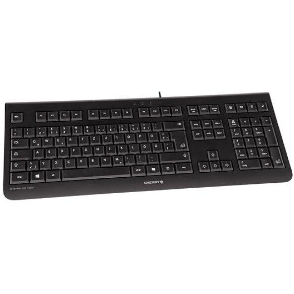 Cherry KC1000 Corded Keyboard DE-Layout QWERTZ 105 Tasten Bürotastatur schwarz