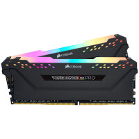 32GB Corsair Vengeance RGB PRO RGB DDR4-3600 CL18 2x 16GB Kit DDR4 DIMM RAM 3600MHz schwarz