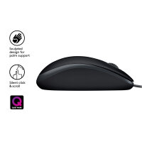 Logitech USB Mouse B110 black