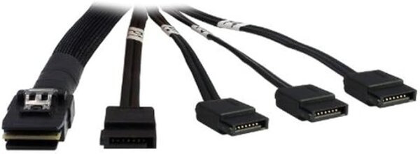 Inter-Tech Kabel SATA - SFF-8087 (gekreuzt)