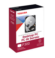 Toshiba 8.9cm (3.5")  6TB SATA3 Desktop P300 Red    5400 intern