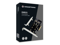 Conceptronic 2x M.2 NVMe SSD (1xM-Key+1xB-M-Key) PCIe Adapter