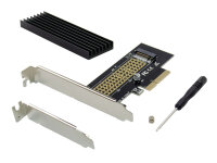 CONCEPTRONIC M.2 4xPCIe3.0 Card M.2 NVMe +Kühlkörper