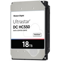 WDC  8.9cm (3.5")  18TB SAS3 WUH721818AL5204 7200  512MB intern