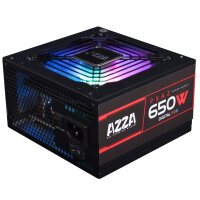 650 Watt Azza PSAZ New ARGB ATX 80 PLUS Bronze