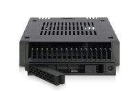 IcyDock 1x2.5" SATA/SAS in 1x3.5" bay mobile rack screwless