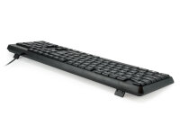 Equip USB Keyboard Rubber Dome Standard Tastatur Kabelgebunden QWERTZ schwarz