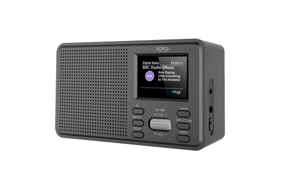 Xoro DAB 142, DAB+, FM, Weckfunktion, 2.4" TFT, Bluetooth