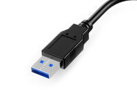 Equip USB 3.0 Typ-A auf VGA Adapter 1920x1080 / 60Hz 15cm...